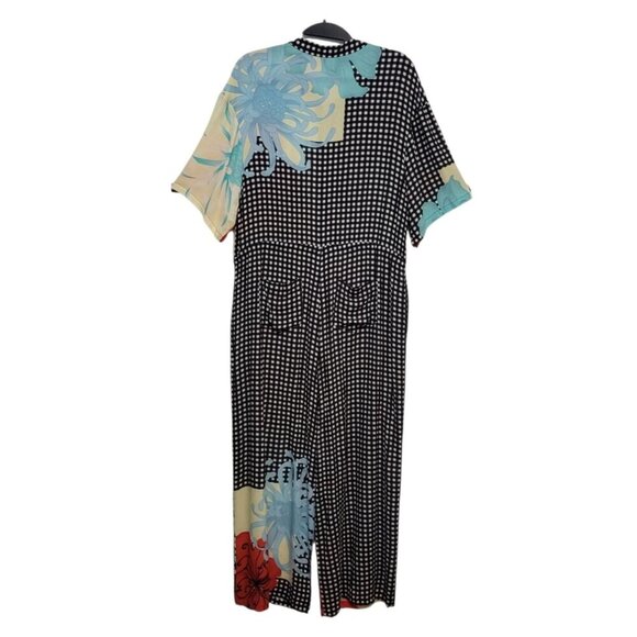 The Kit Issa Jumpsuit Gingham Camellia - Picture 8 of 15